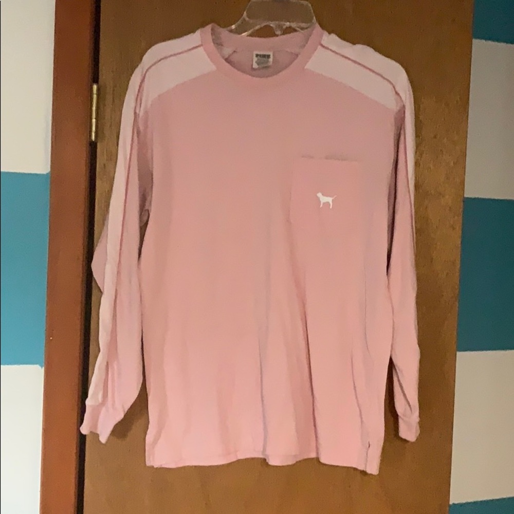 Pink Victoria’s Secret long sleeve tee s